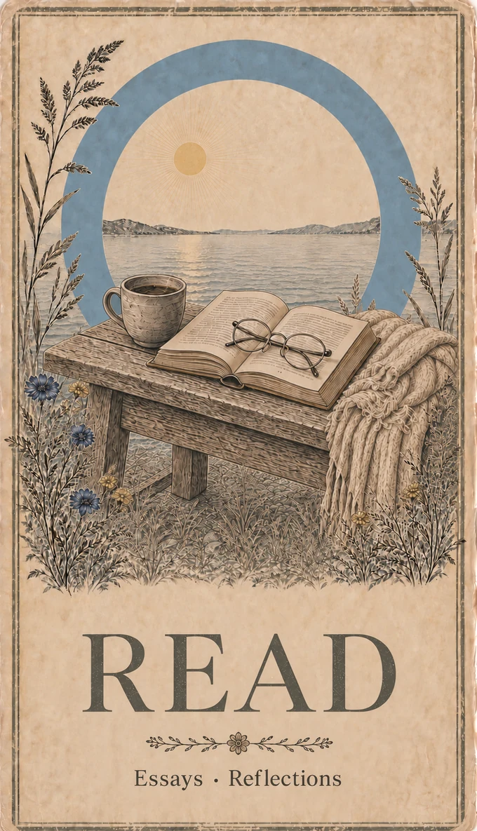 Read — an illustrated invitation to thoughtful reading and reflection